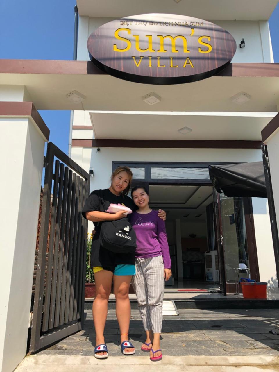Sum Villa Hoi An An Bàn Kültér fotó